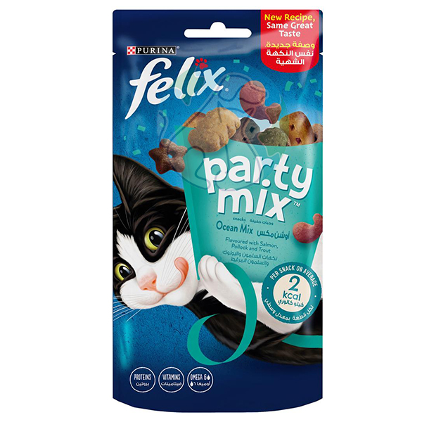 تشویقی گربه میکس دریایی پارتی میکس Felix